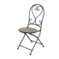 Decoris Bistro Chair Braga Iron Outdoor L39-W-H93cm